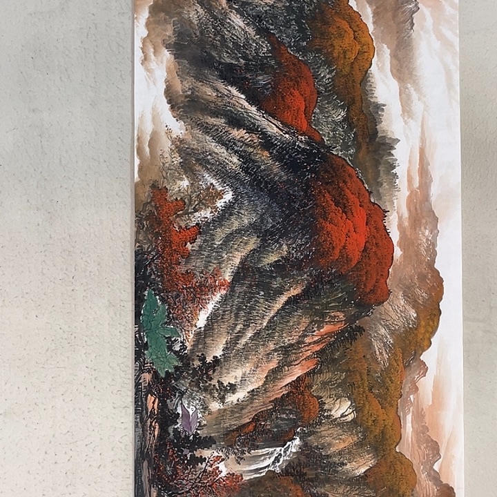 国画国画作品集的故事
