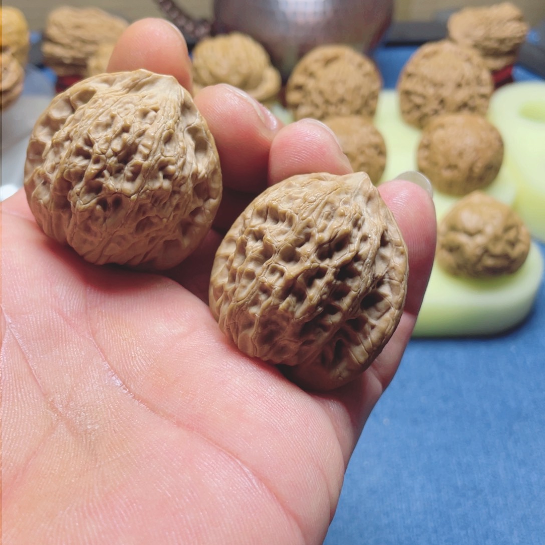文玩核桃把件公子帽