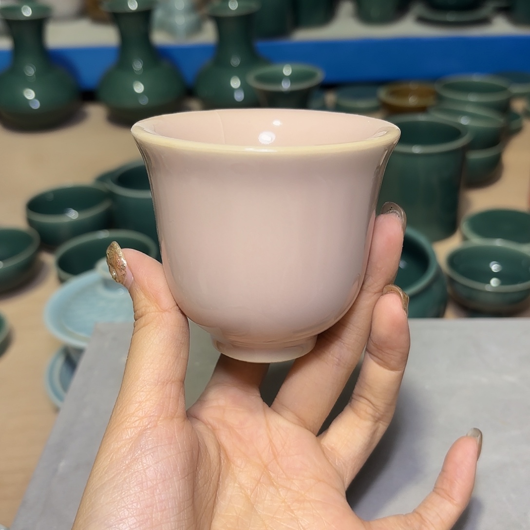 龙泉云间青瓷小米茶器