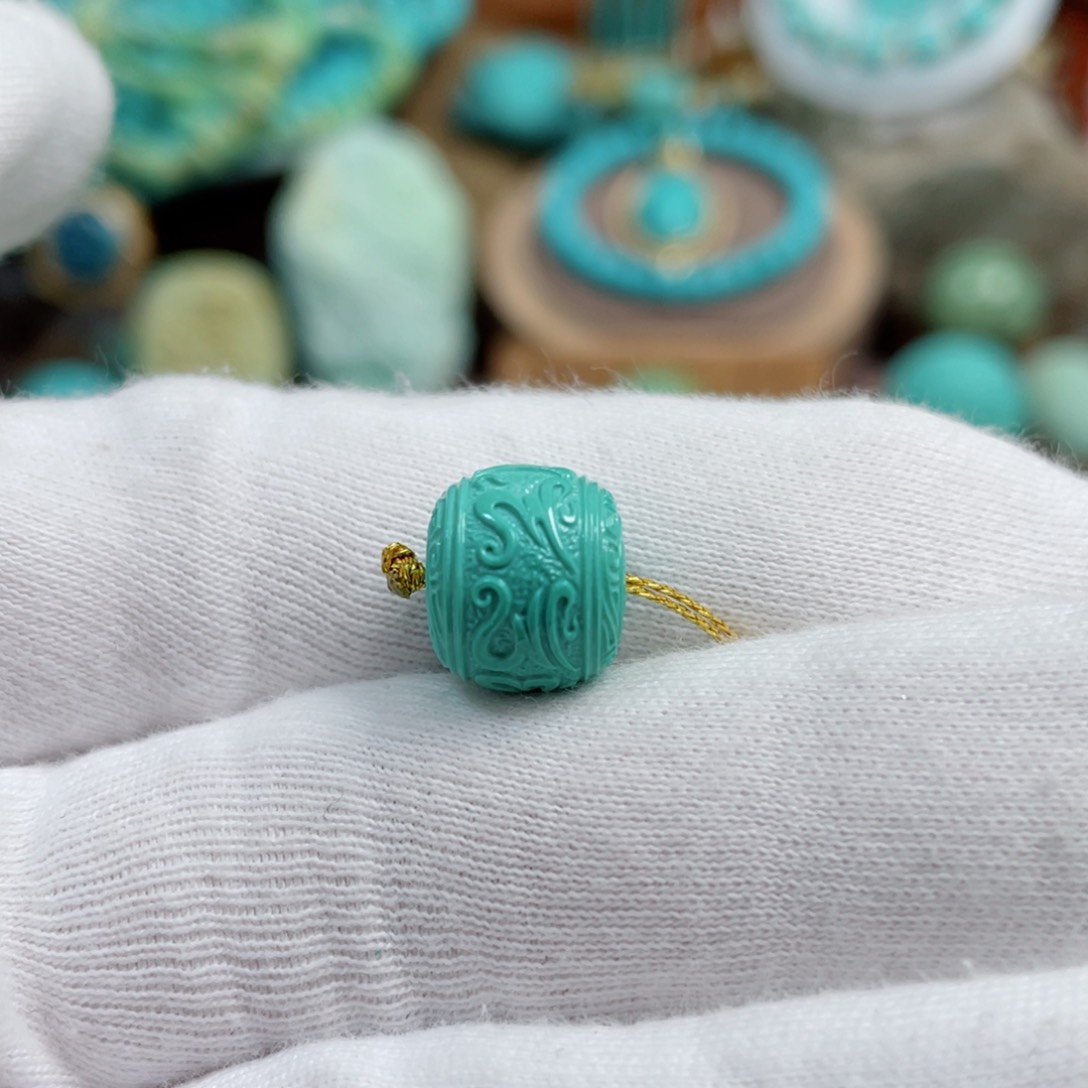 绿松石珠宝奇石未镶嵌