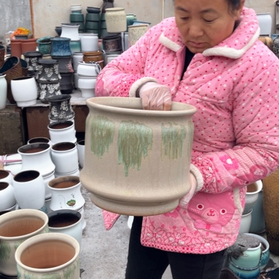 红陶口25高25正品