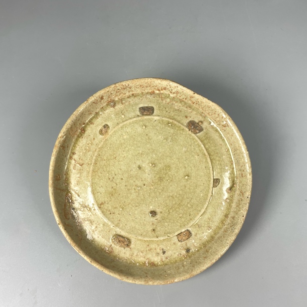 022051276 明早期 相州窑青釉盘 xc 云南省文物总店