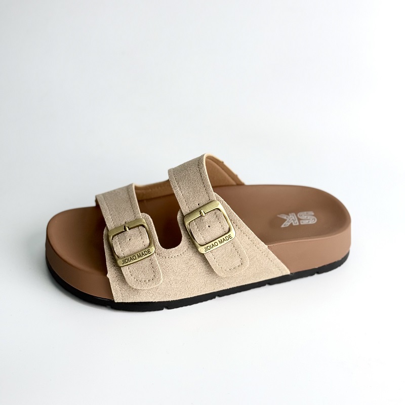 【海涛大叔】夏季新款软底休闲百搭外穿勃肯拖鞋S809