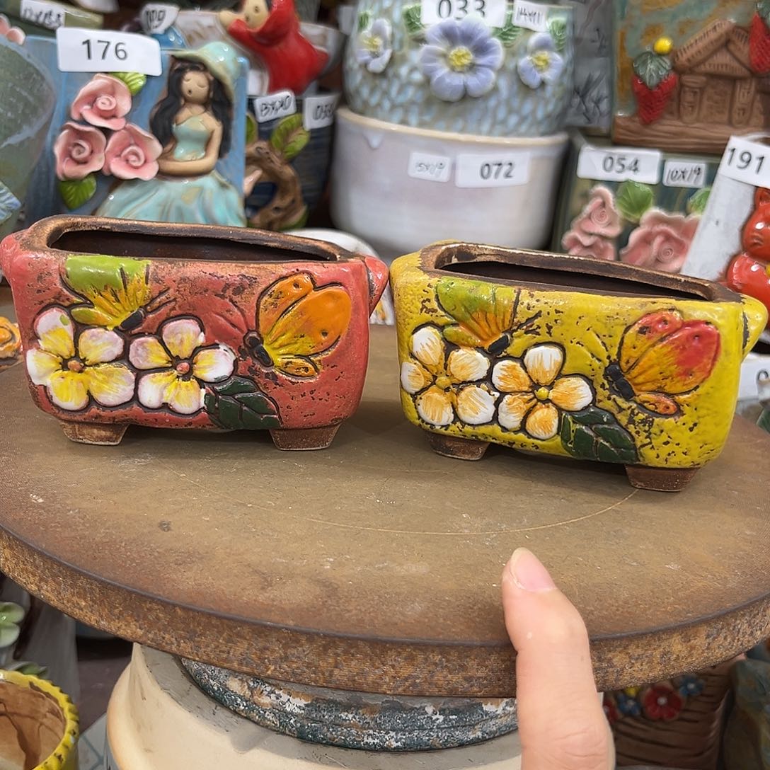 粗陶多肉花盆花盆