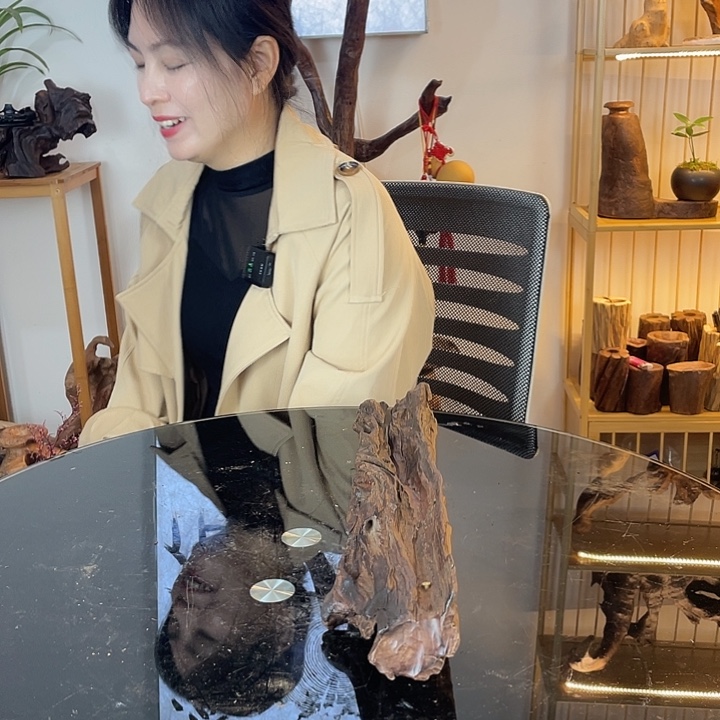 又***鱼纯天然原木手工制作