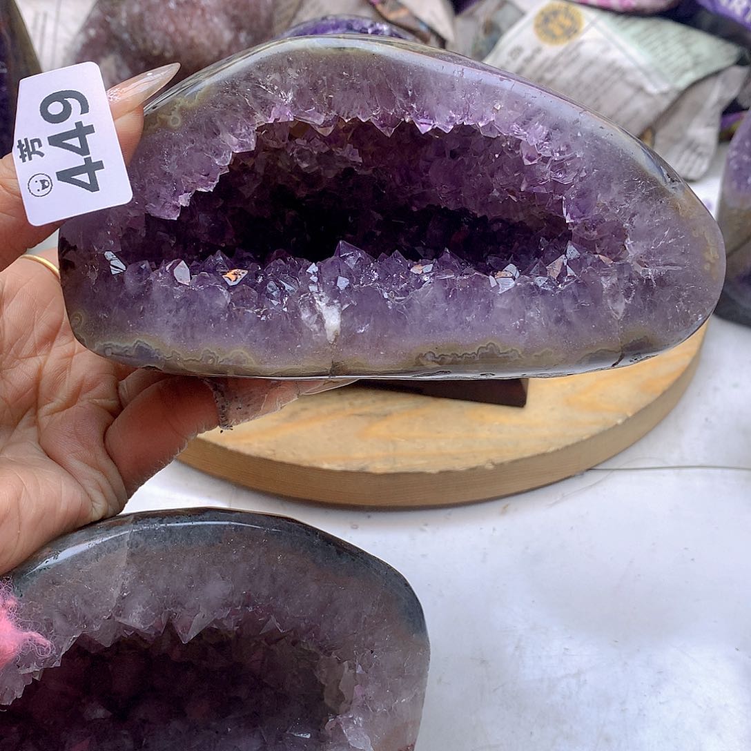 紫晶大型摆件（非配饰）未镶嵌