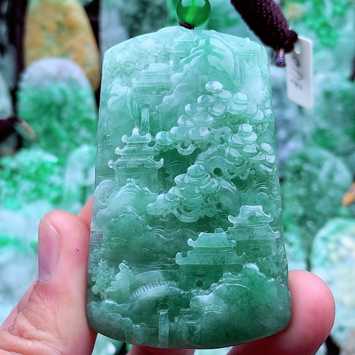 翡翠吊坠(不含链)未镶嵌