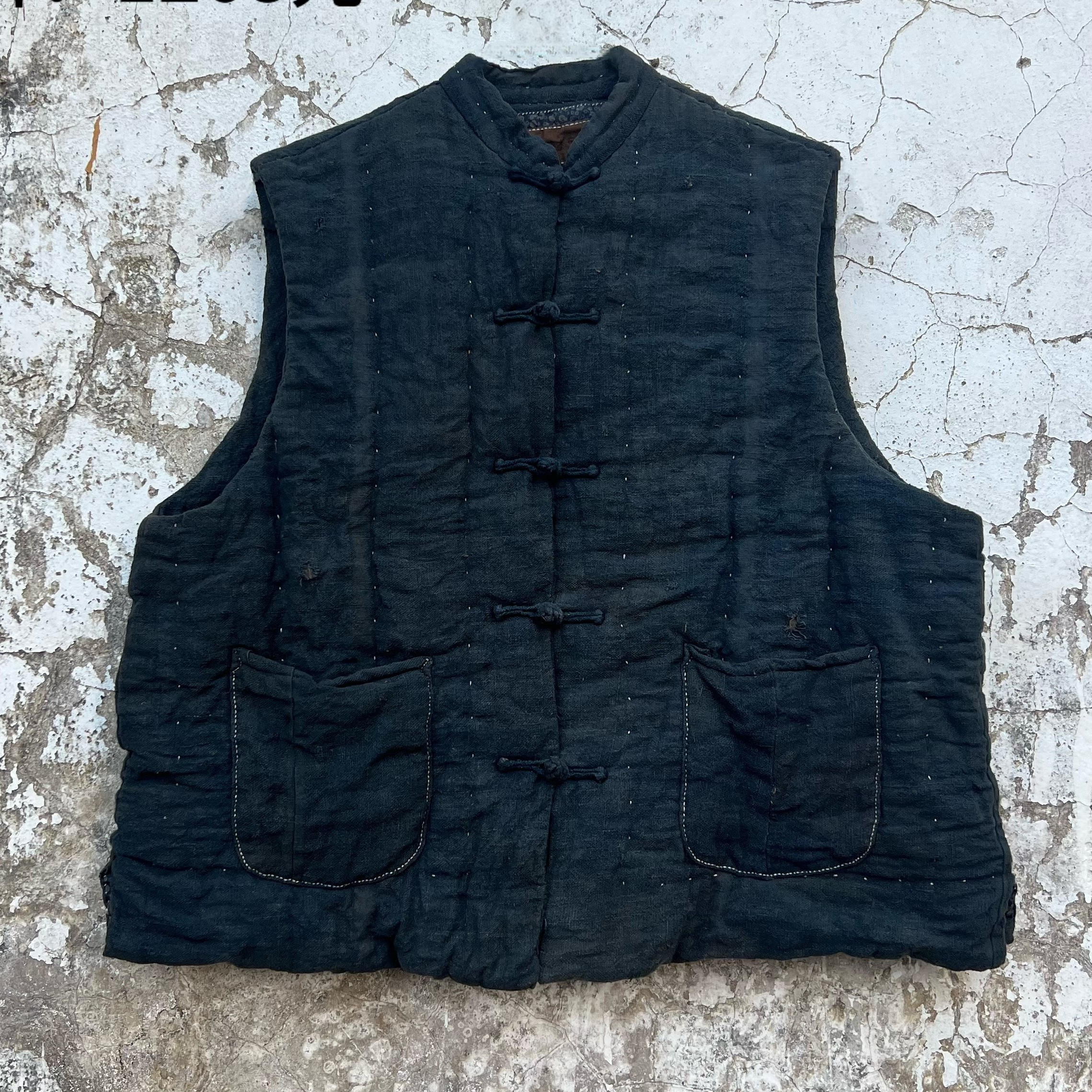 【樆木布衣】手工缝制棉马甲