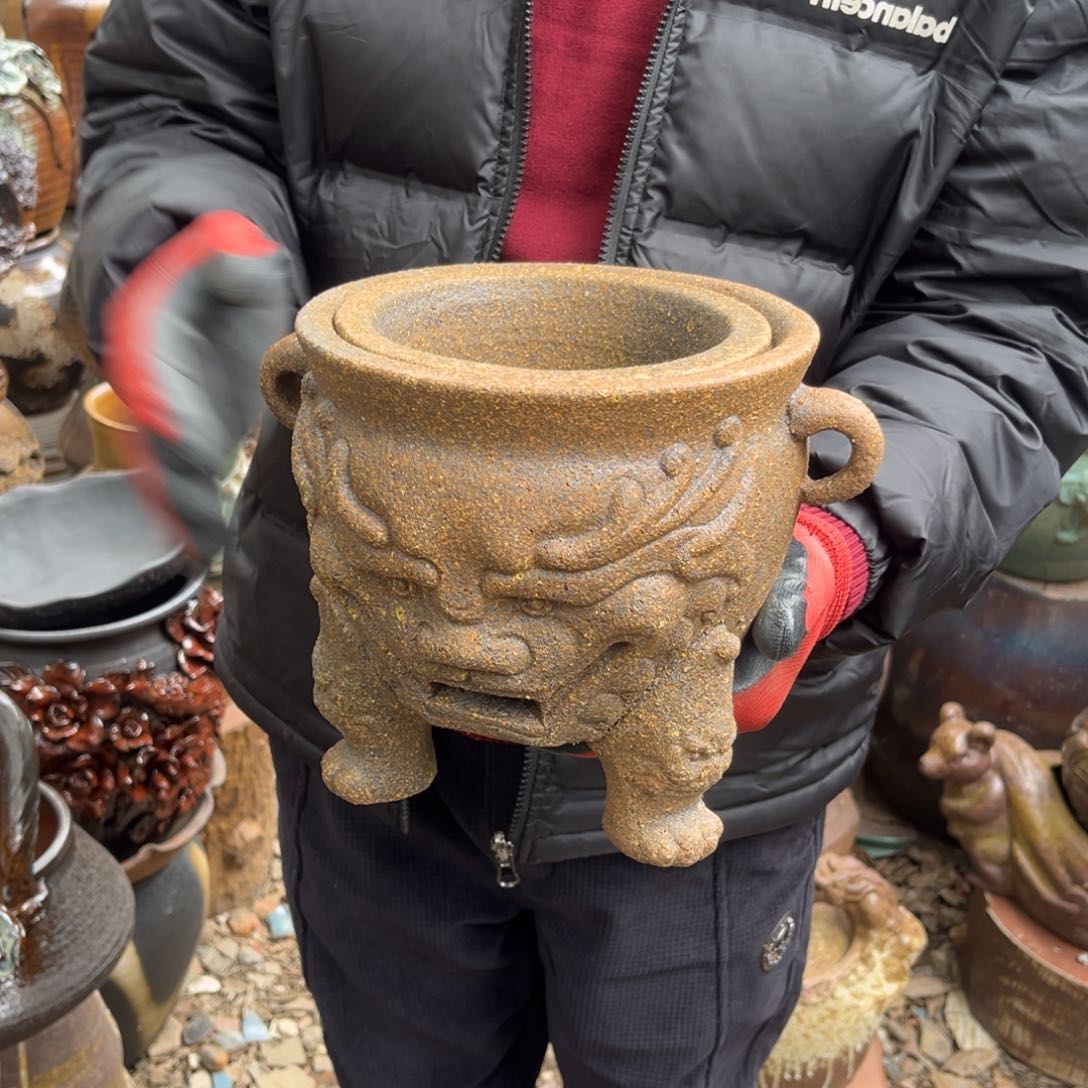 红陶高18口18炭炉正品