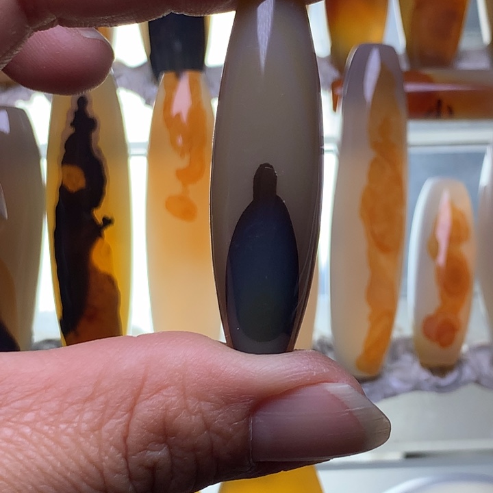 玛瑙/玉髓未镶嵌颈饰106