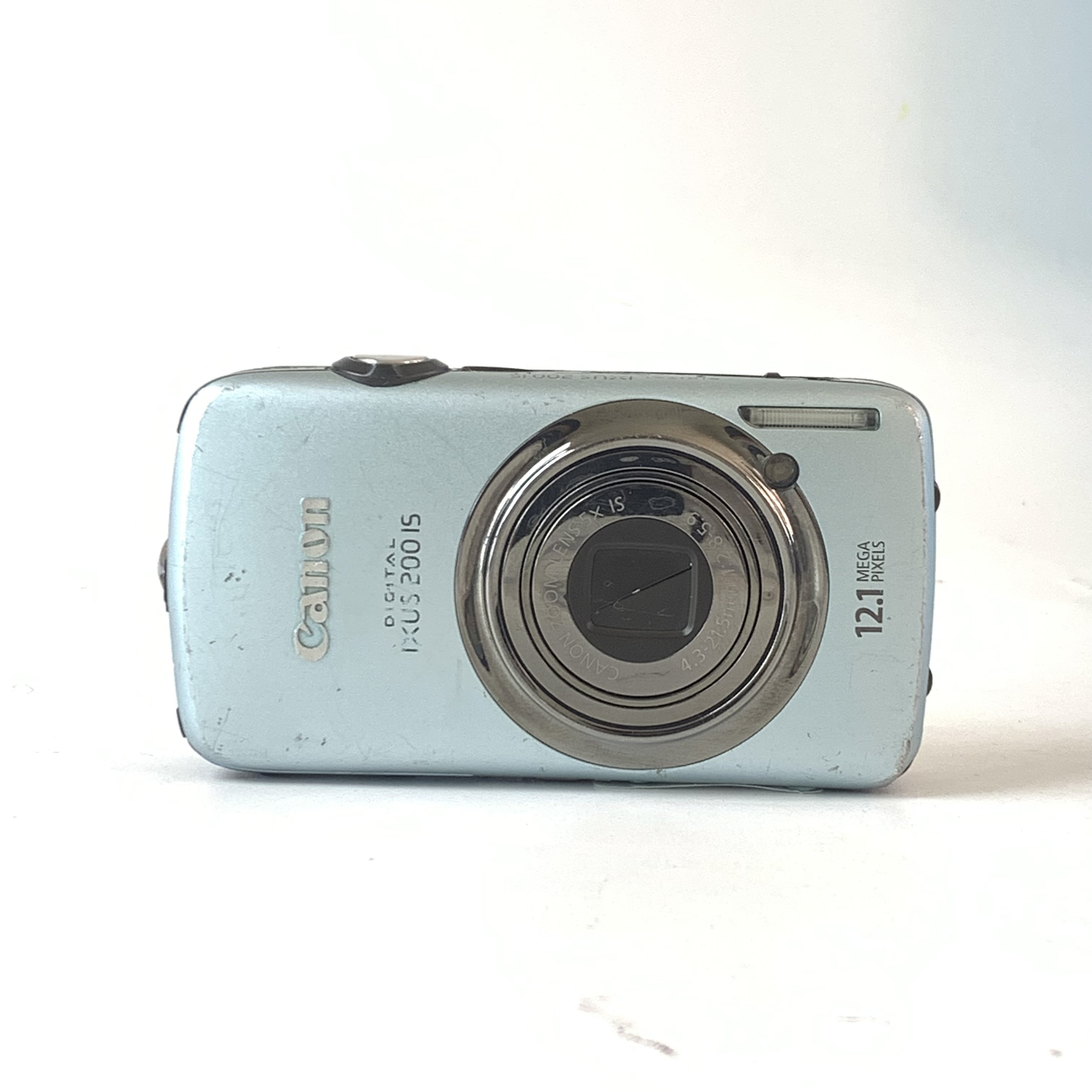 95新 Canon/佳能 ixus200is浅蓝色1210万像素5倍光变ccd