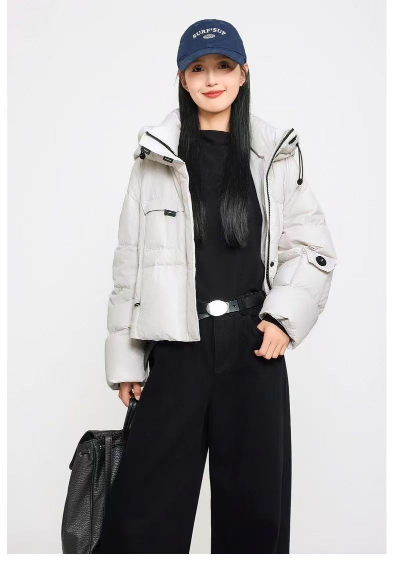 麦寻女装羽羽外套宽松时尚