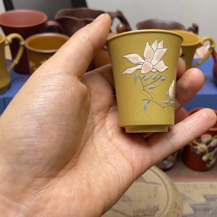 紫砂茶杯紫砂主人杯