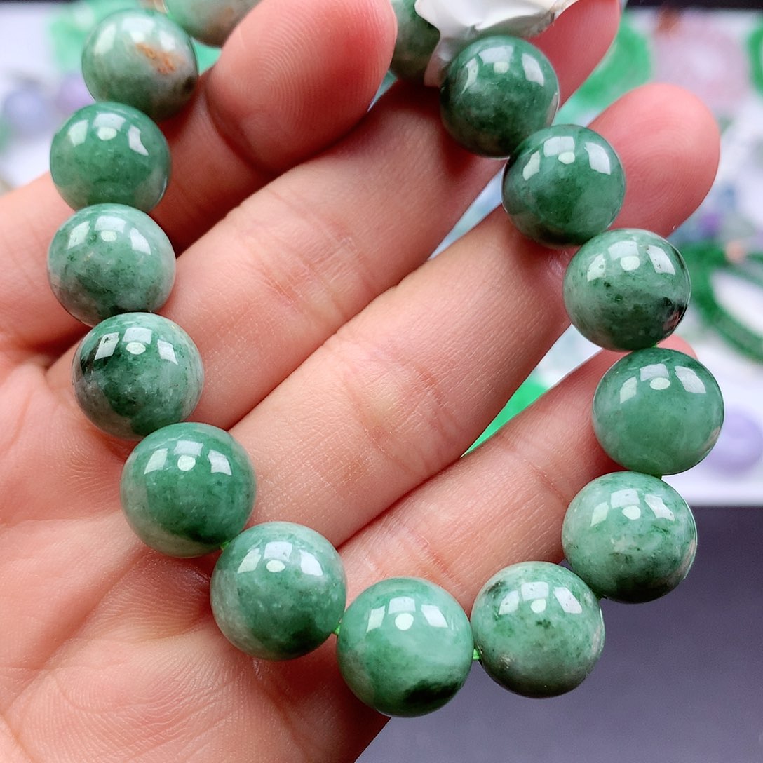 未镶嵌手链翡翠手串