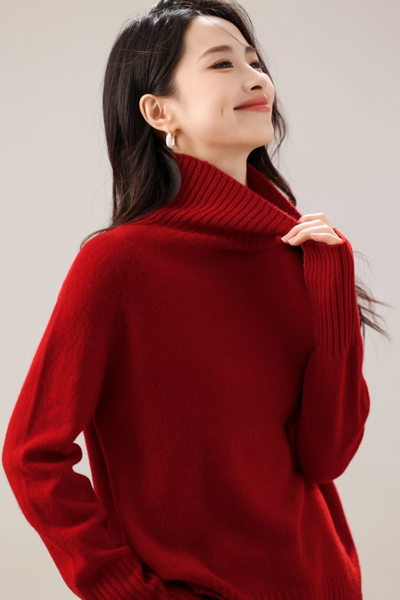 001-100按主播报号码牌下单毛衣羊毛山羊绒针织衫开衫套头秋冬