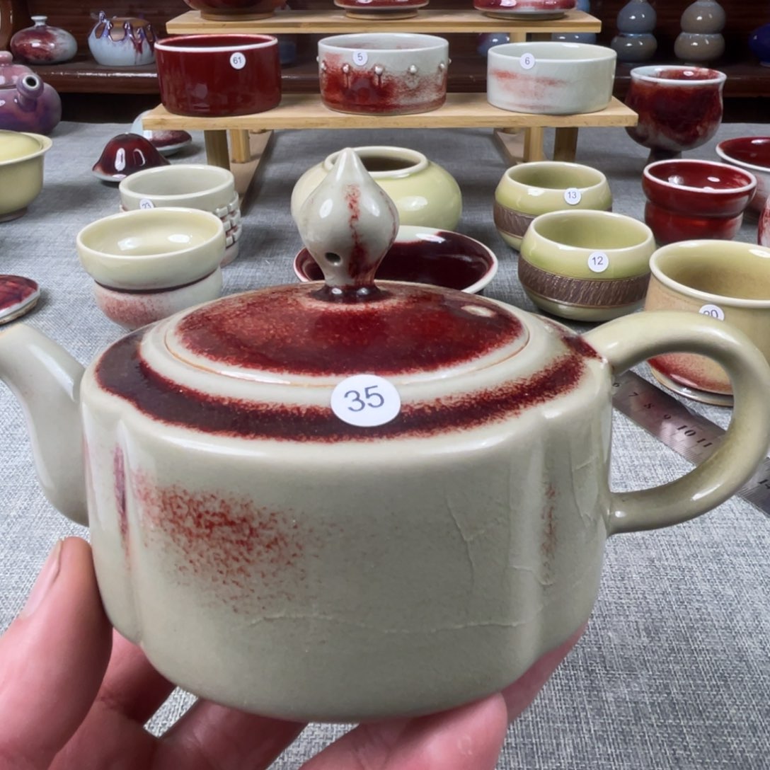 瓷片钧瓷……钧瓷……钧瓷