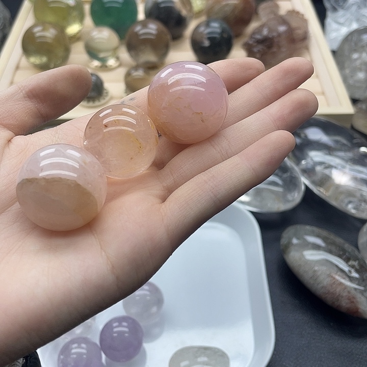 发晶未镶嵌珠宝半成品355水晶