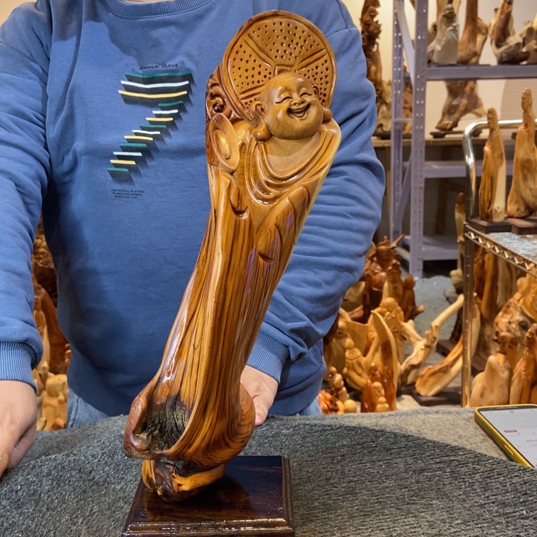 柏木（崖柏）太行崖柏根雕摆件