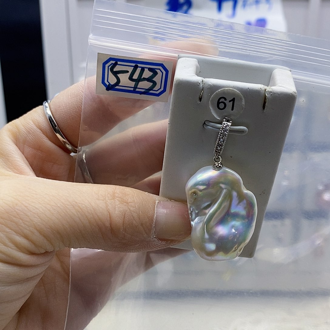 颈饰合金淡水珍珠