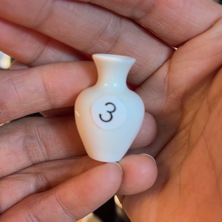 摆件微陶老王迷你拉坯花瓶