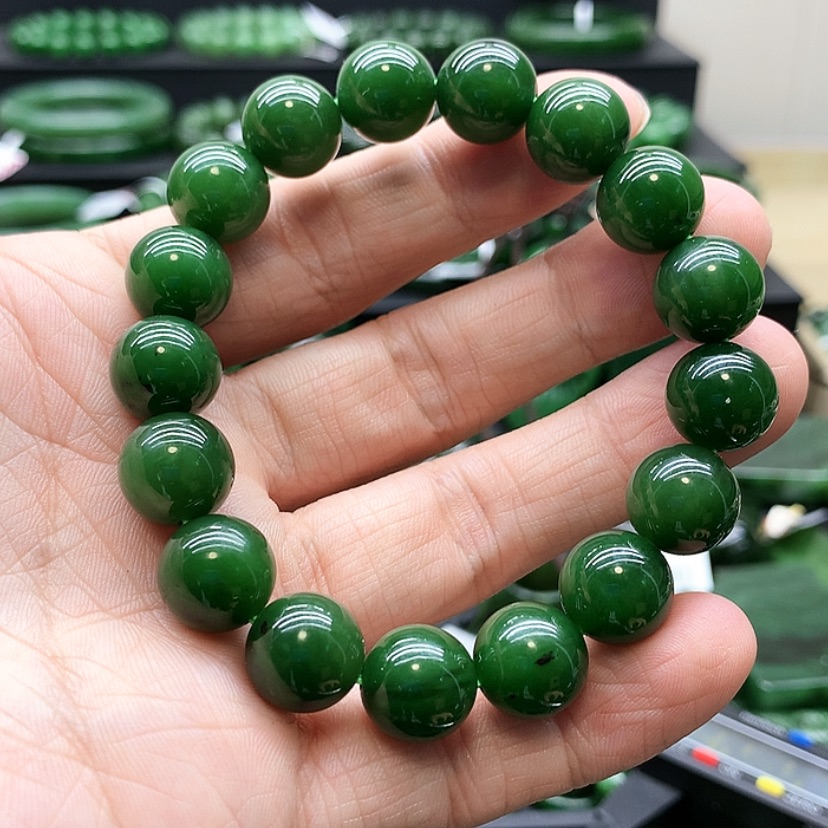 【闪购商品】和田玉（碧玉）手链未镶嵌