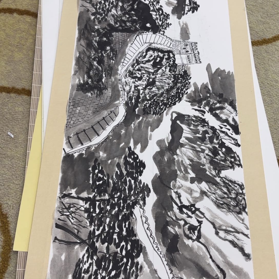 国画33-66卡纸作品艺