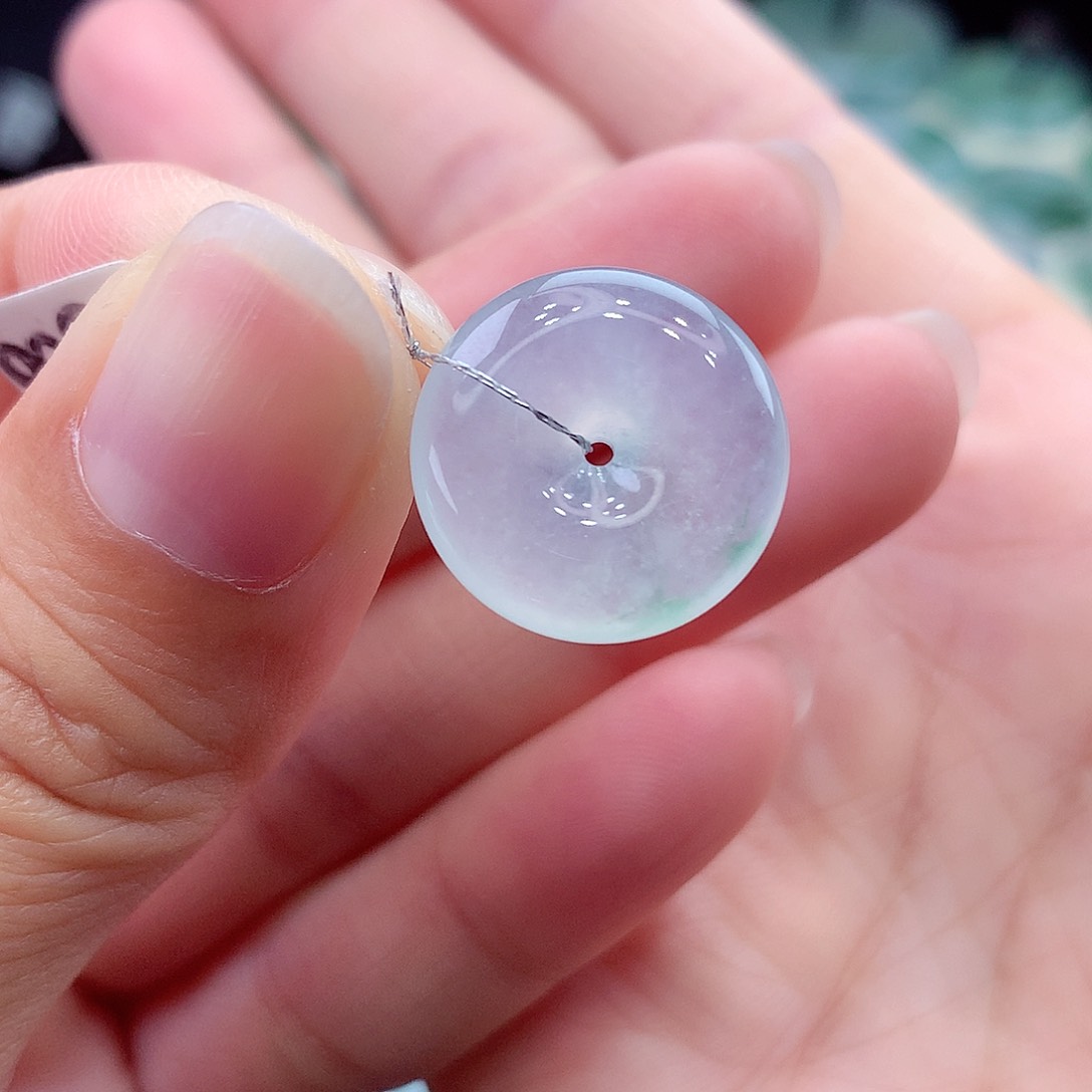 颈饰未镶嵌翡翠编号8尺寸17.1-5.4