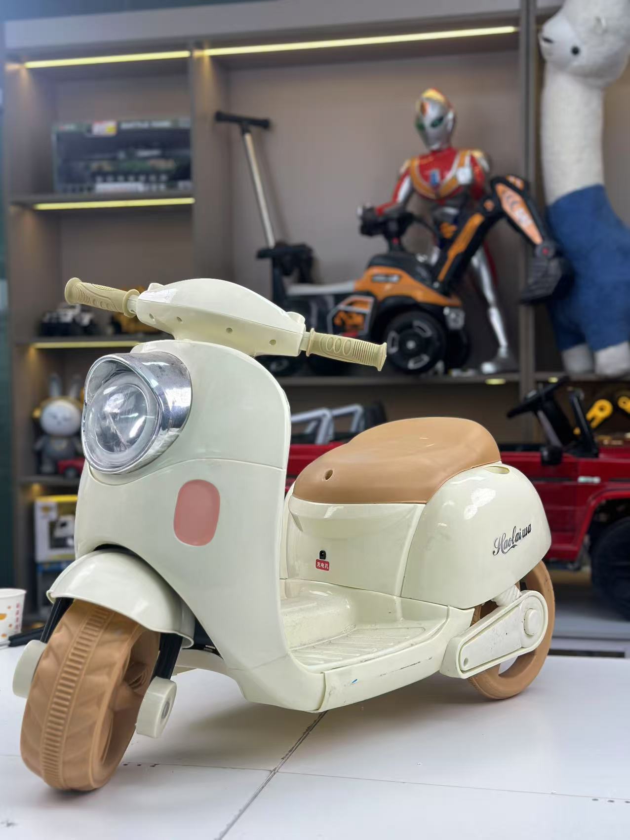 儿童滑行木兰车1-3-6岁摩托车学步三轮车