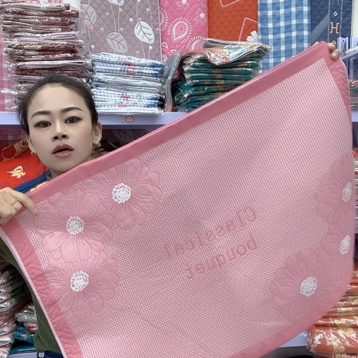 棉粉色牡丹花纯棉