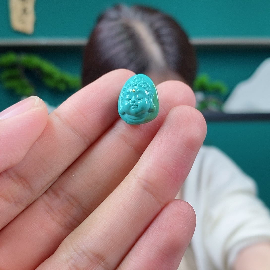 未镶嵌绿松石珠宝奇石