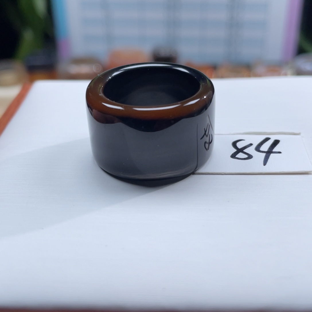 玛瑙/玉髓未镶嵌戒指Z19港21