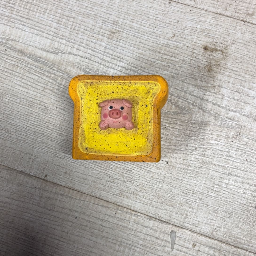 遛***.泥塑古镇炻陶花盆