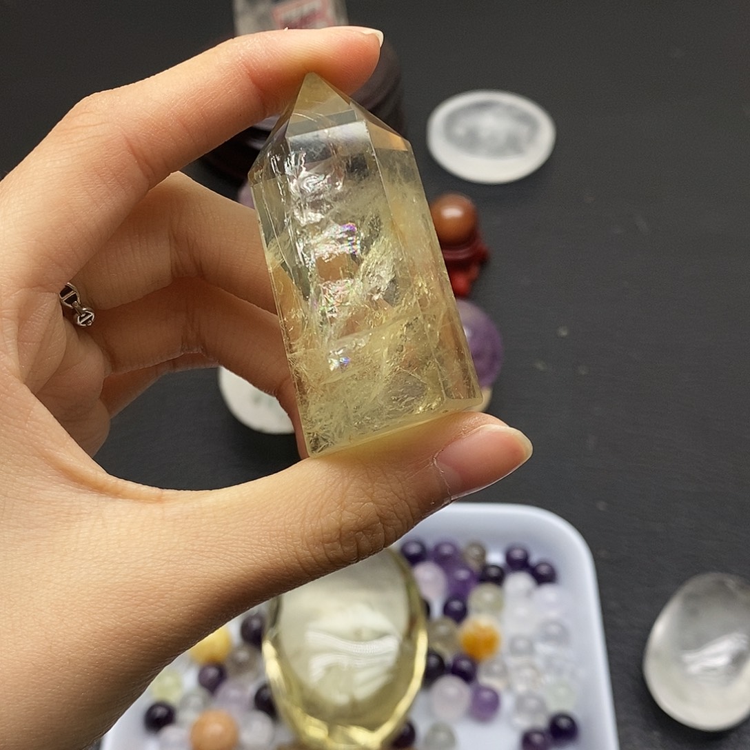 未镶嵌珠宝半成品水晶243水晶石