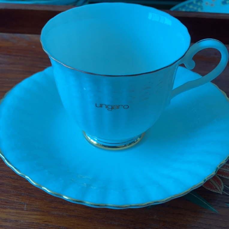 法国高端奢饰品牌Ungaro温加罗 咖啡杯，中古商品，默认微瑕
