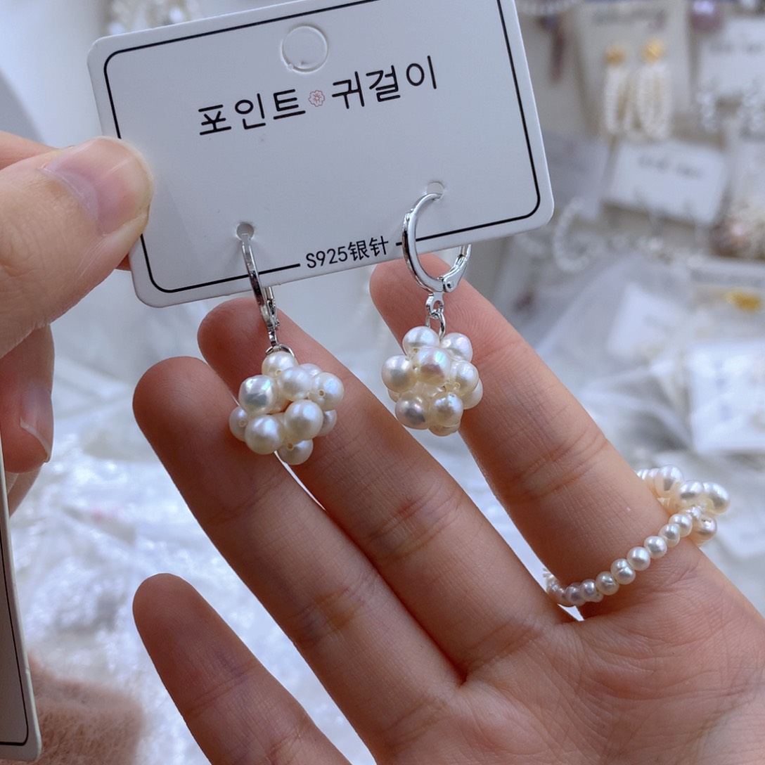 颈饰合金淡水珍珠