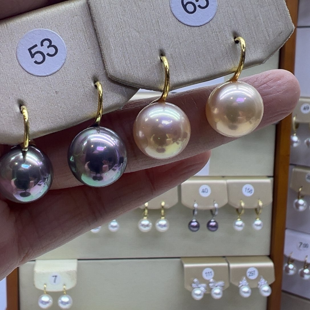 淡水珍珠未镶嵌耳饰