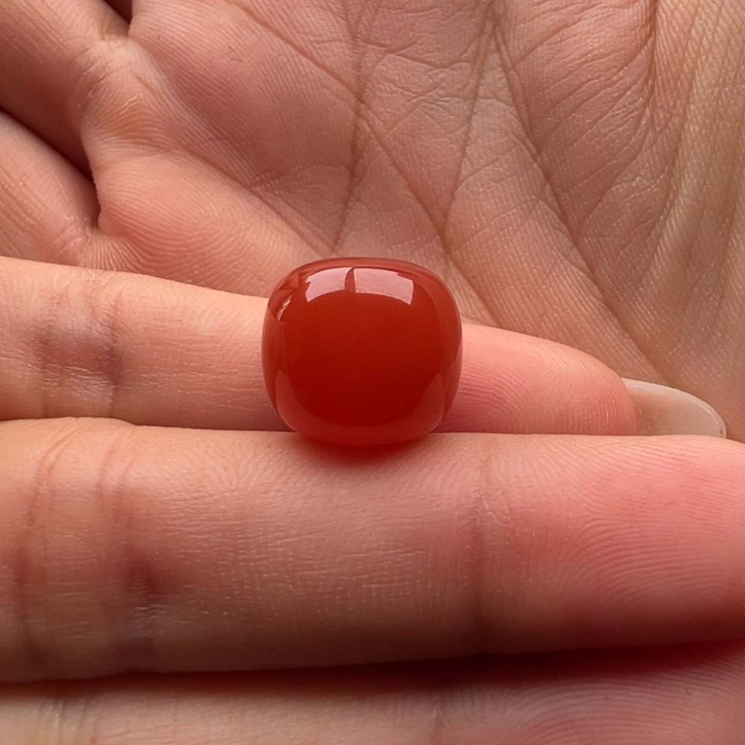 南红玛瑙未镶嵌老型13.4x12.2