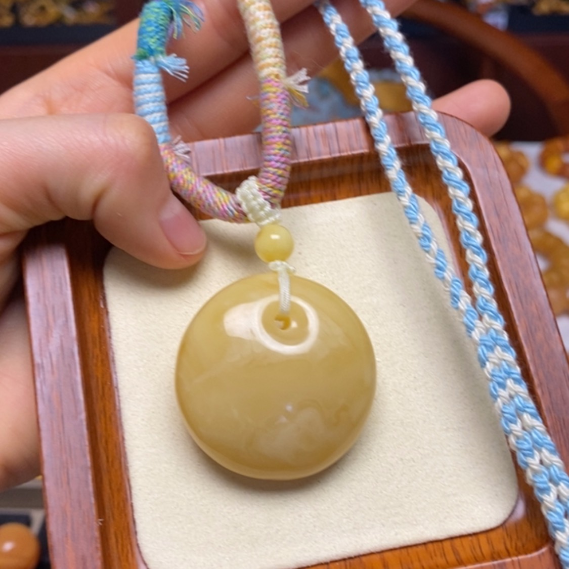 【闪购商品】蜜蜡颈饰未镶嵌项链