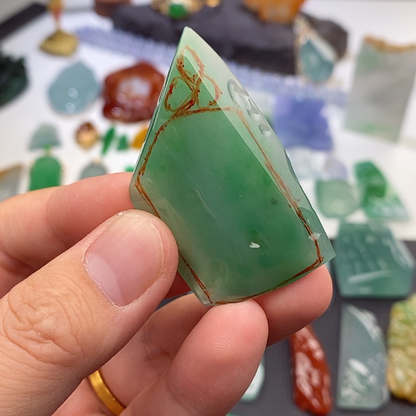 【闪购商品】定制翡翠未镶嵌包工