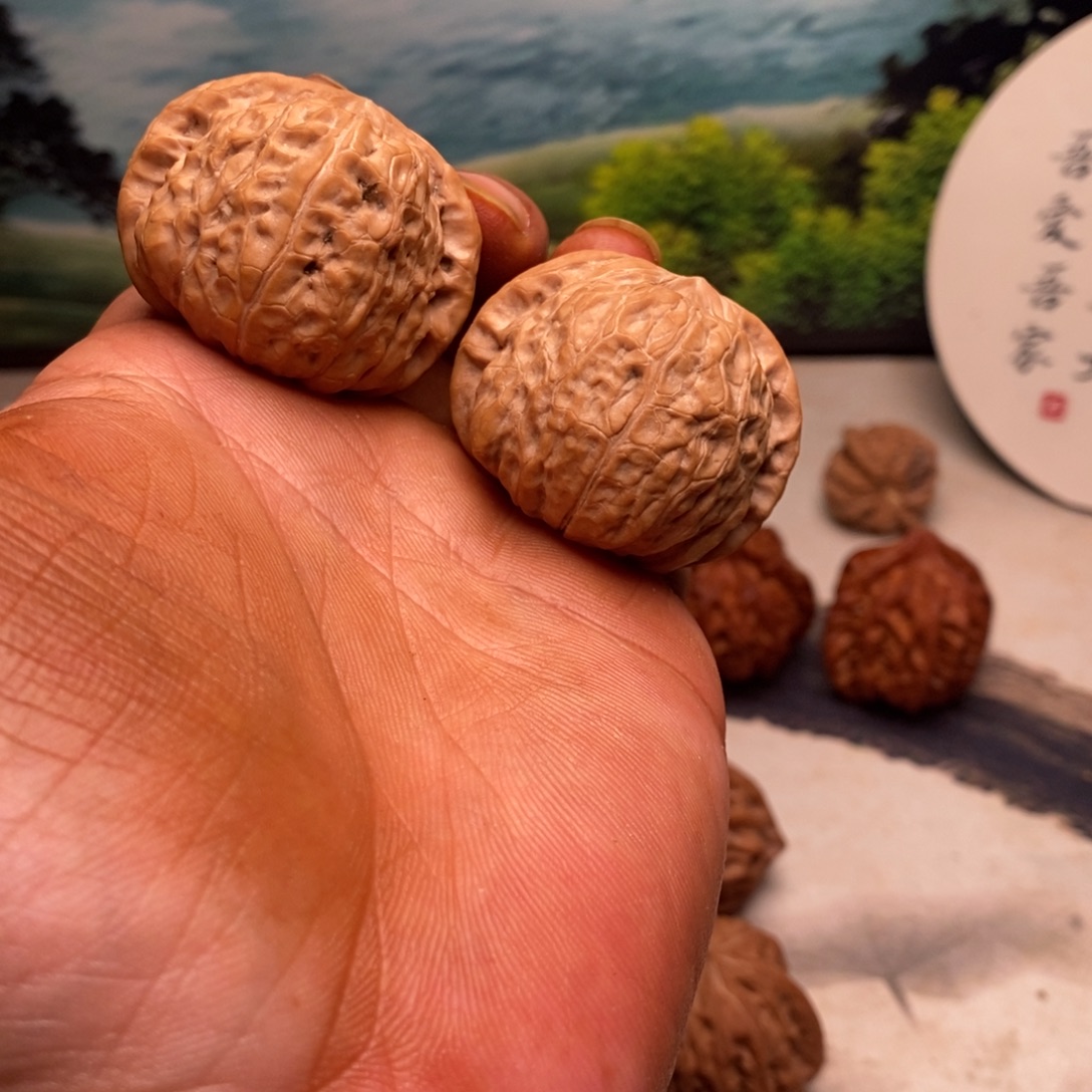吊坠文玩核桃42全品南瓜墩