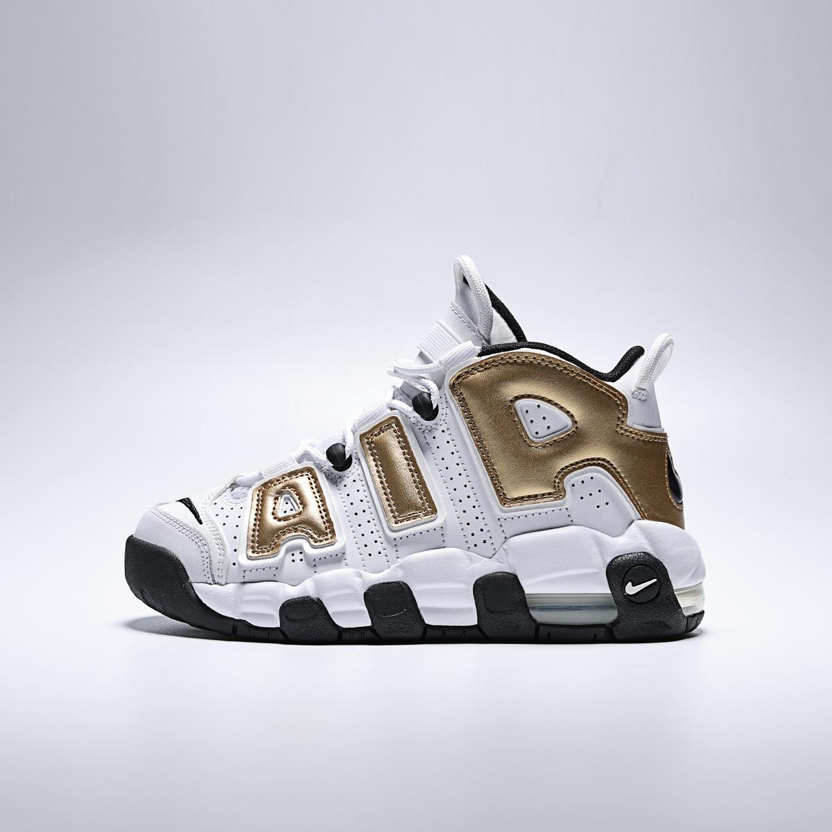 耐克女鞋｜AIR MORE UPTEMPO (GS)缓震耐磨运动休闲鞋IO7601-171