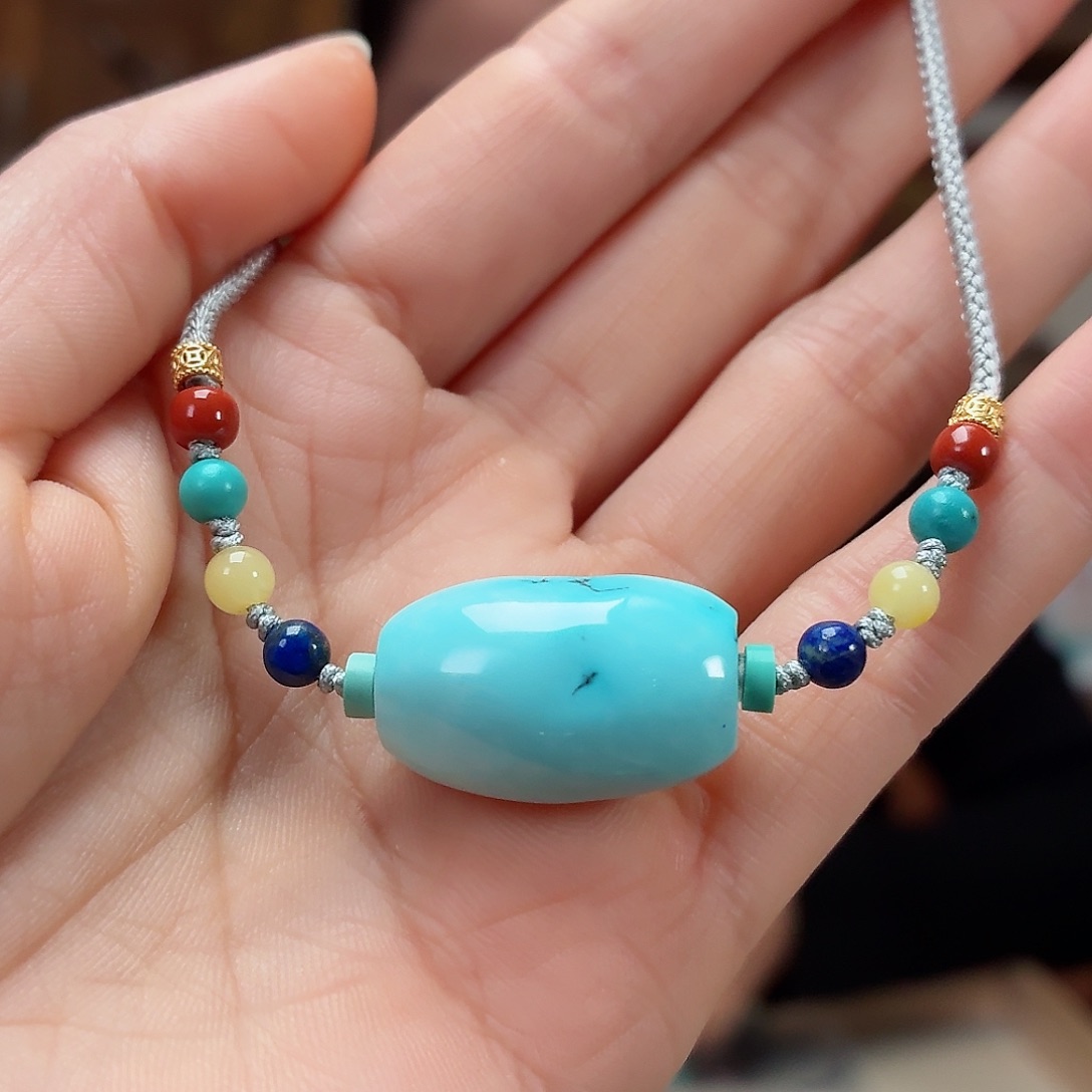 未镶嵌绿松石珠宝奇石