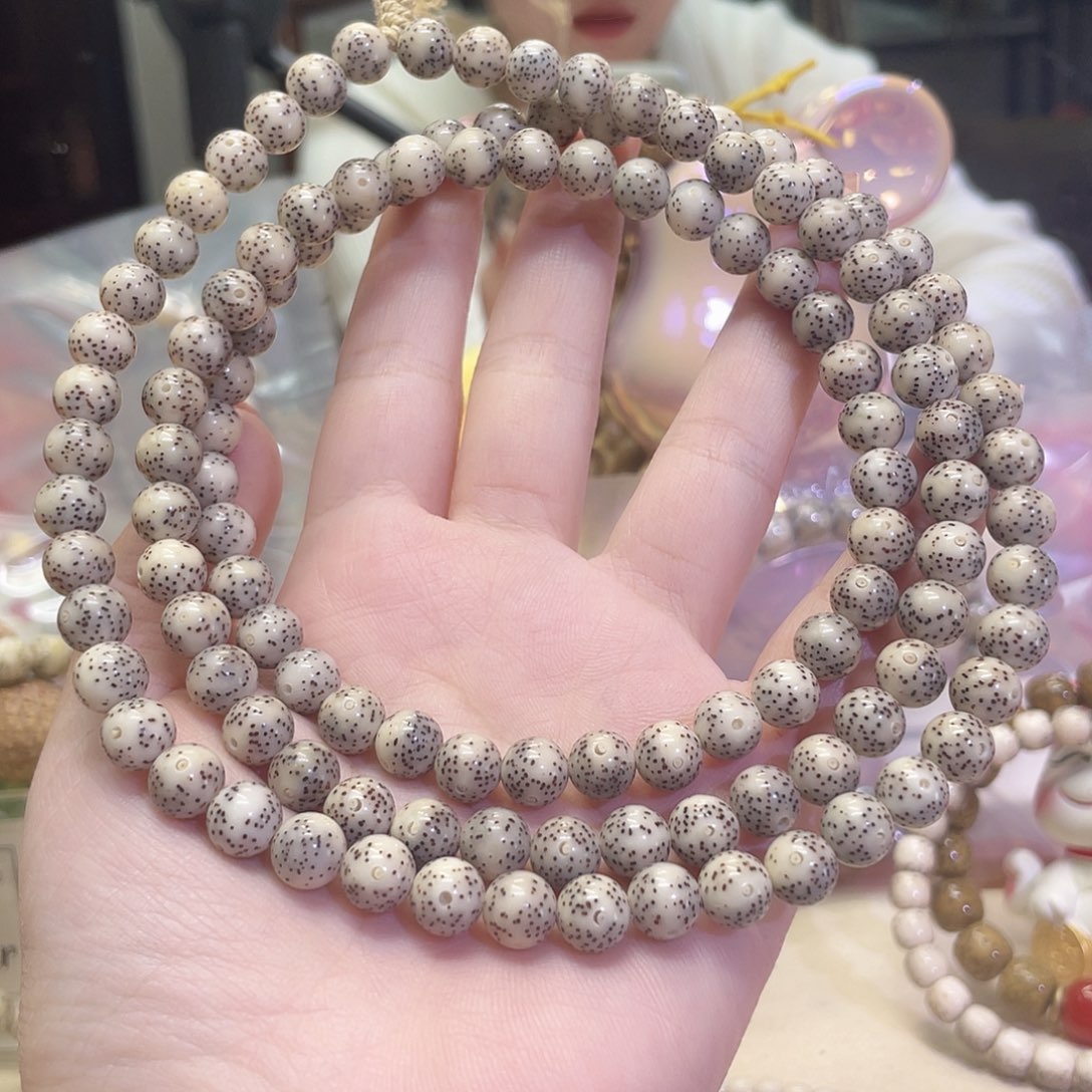 吊坠星月菩提蒲**?星月菩提海南同枝果8x8