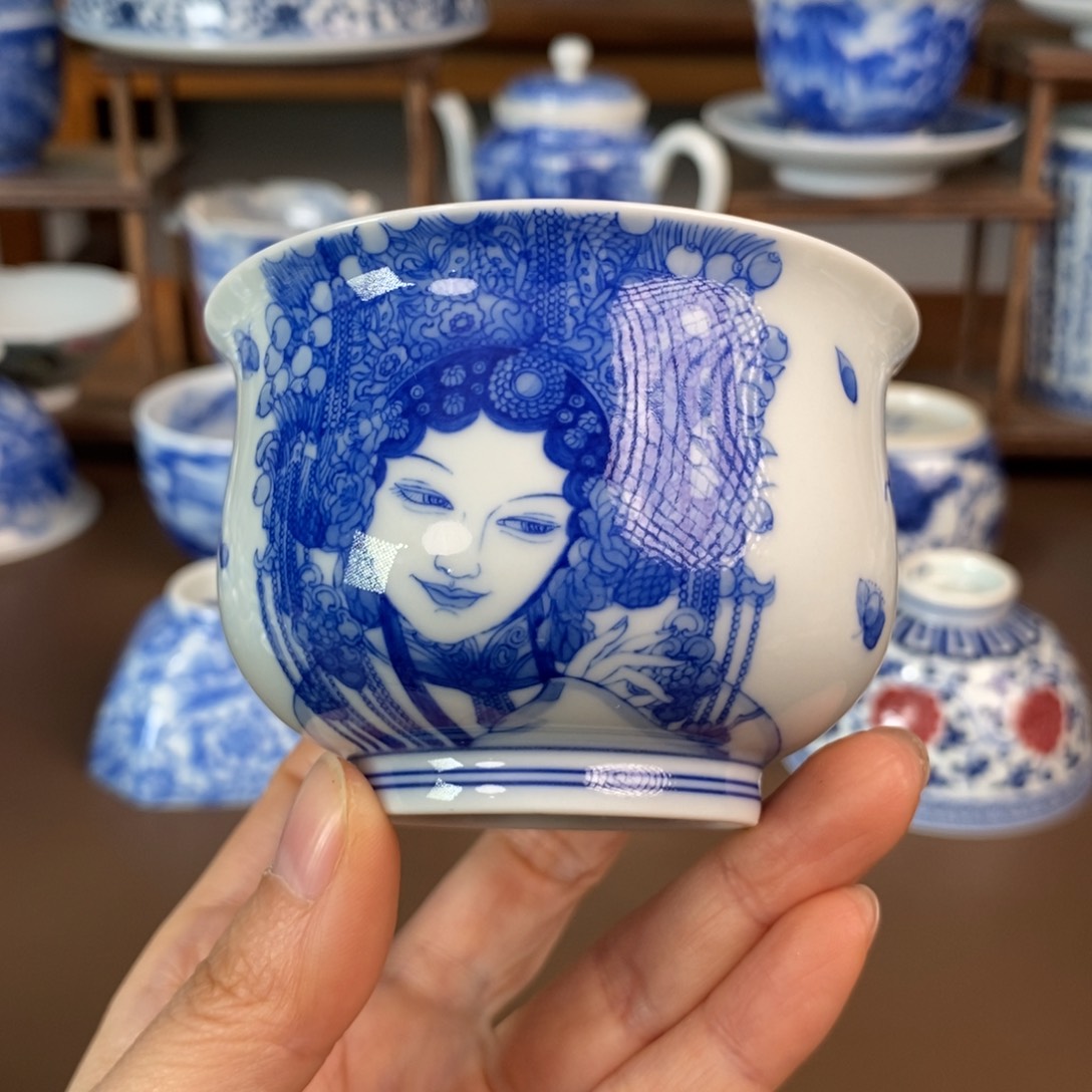 景德镇陶瓷手工手绘