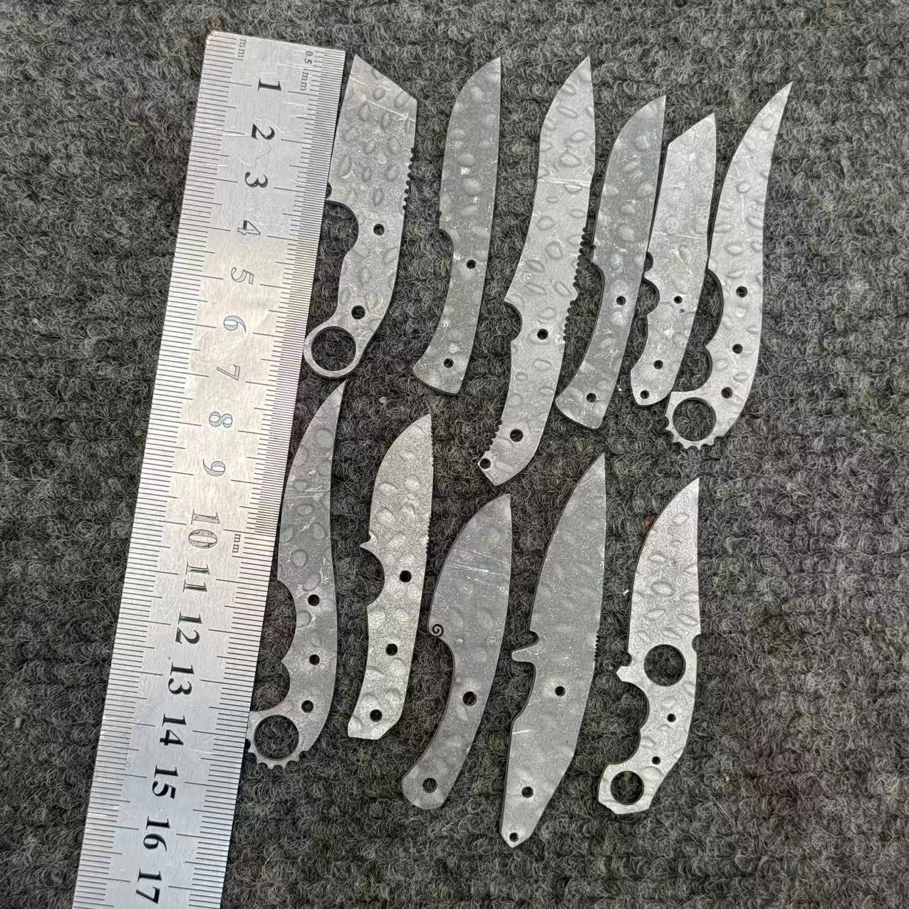 FL迷你大马未磨刀胚不开刃钥匙扣小刀