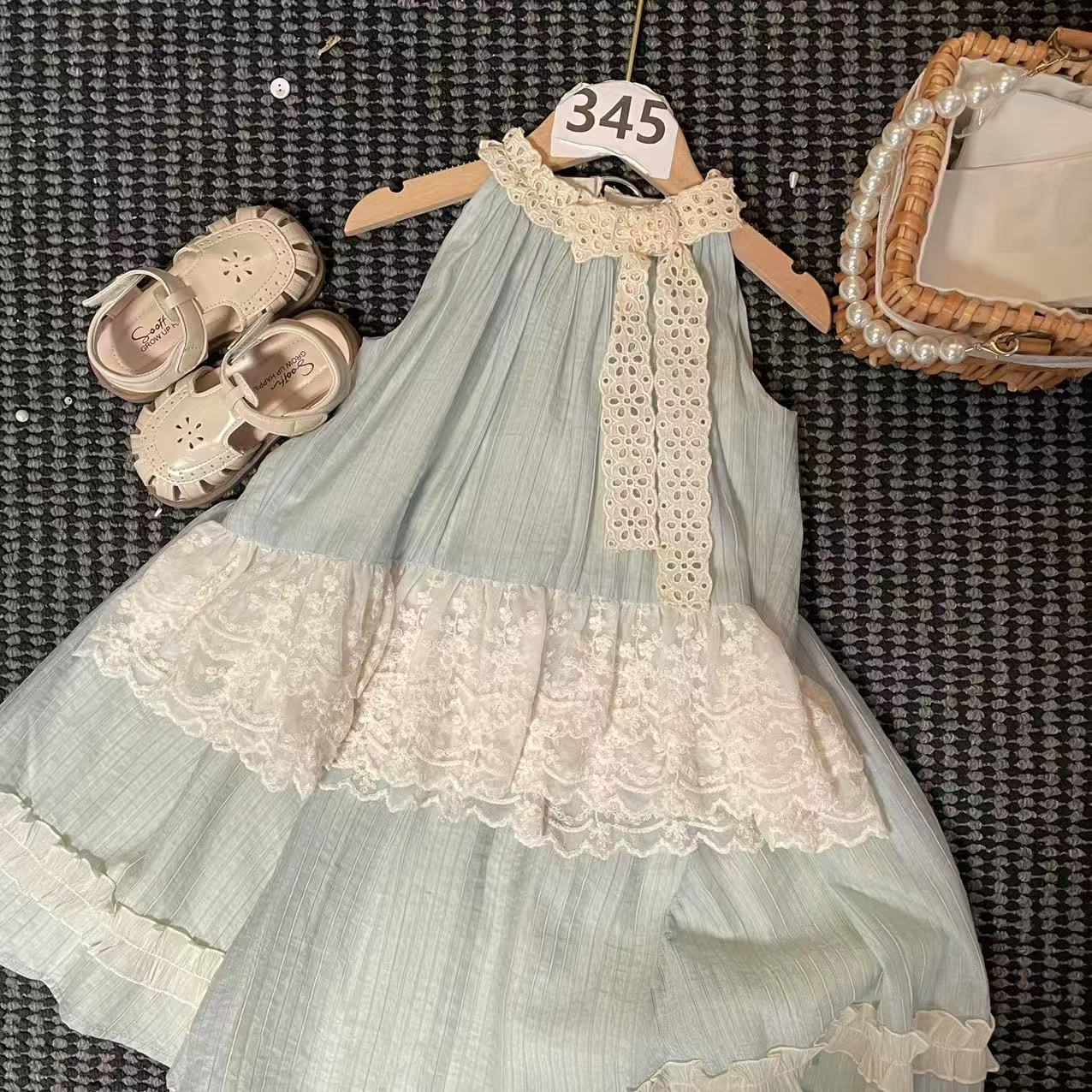 345-女童夏季套装组合90-160