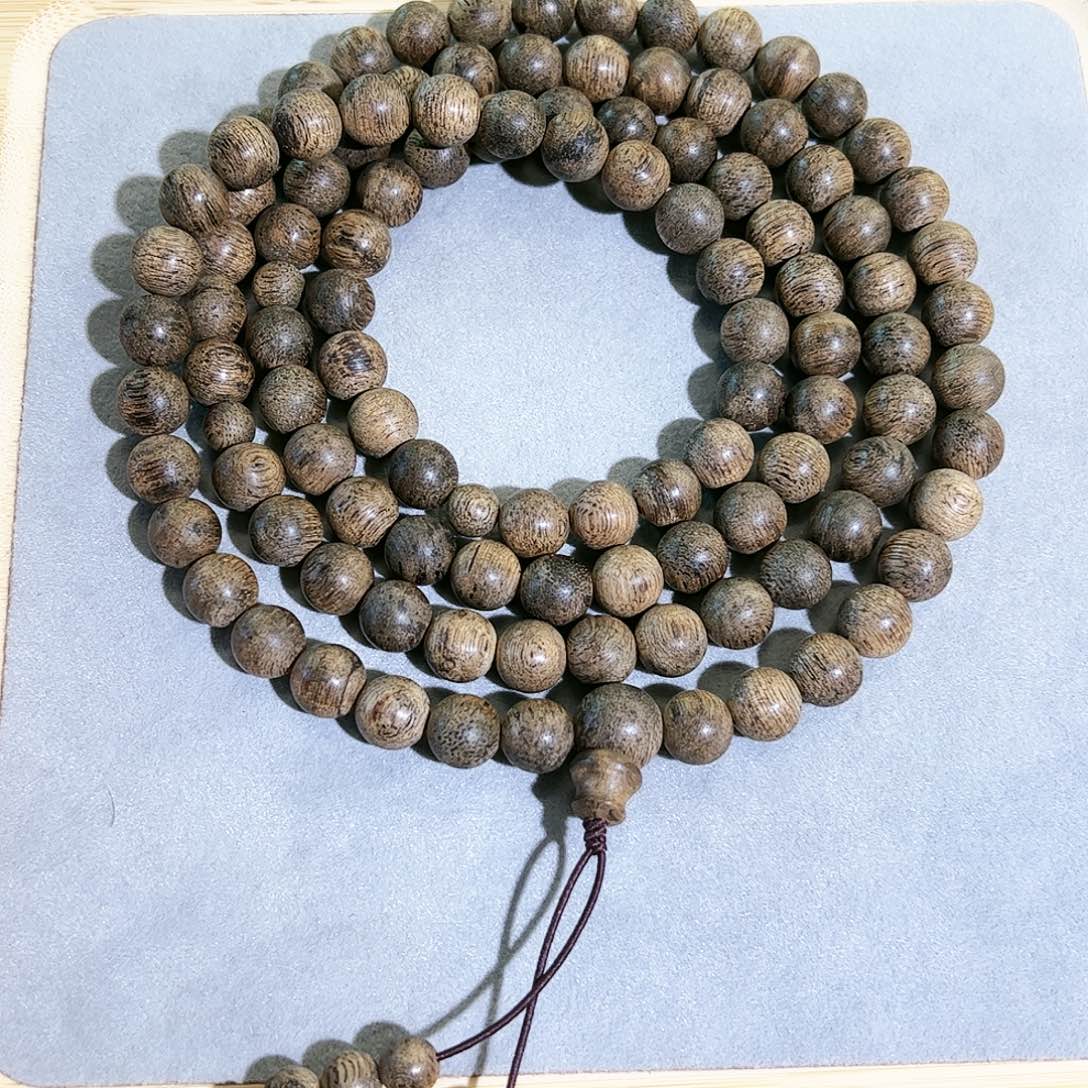 沉香手串天然都蓬老料108多圈 花香奇韵