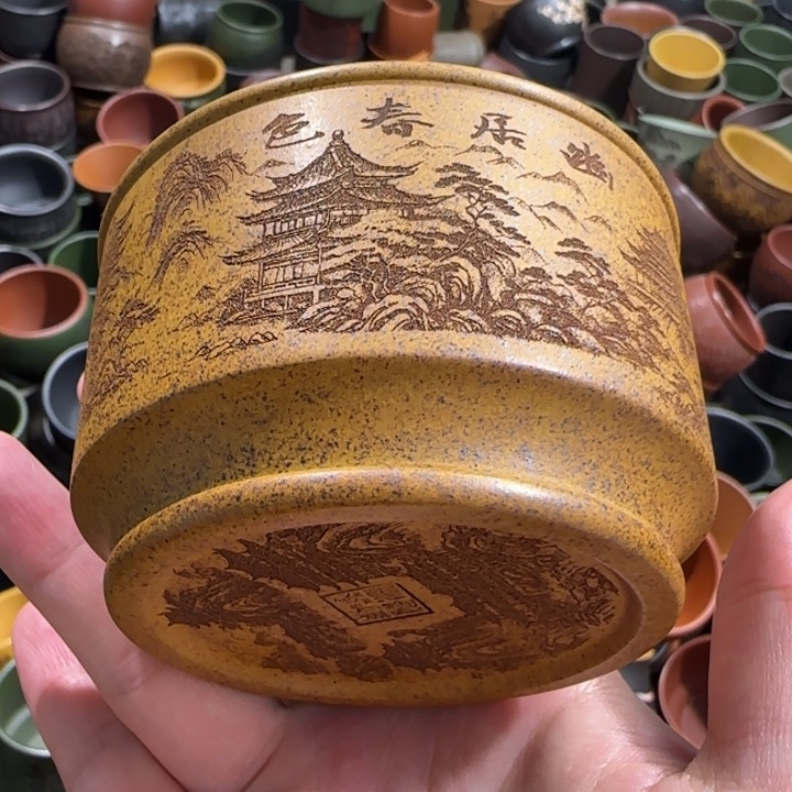 茶杯紫砂全手工紫砂