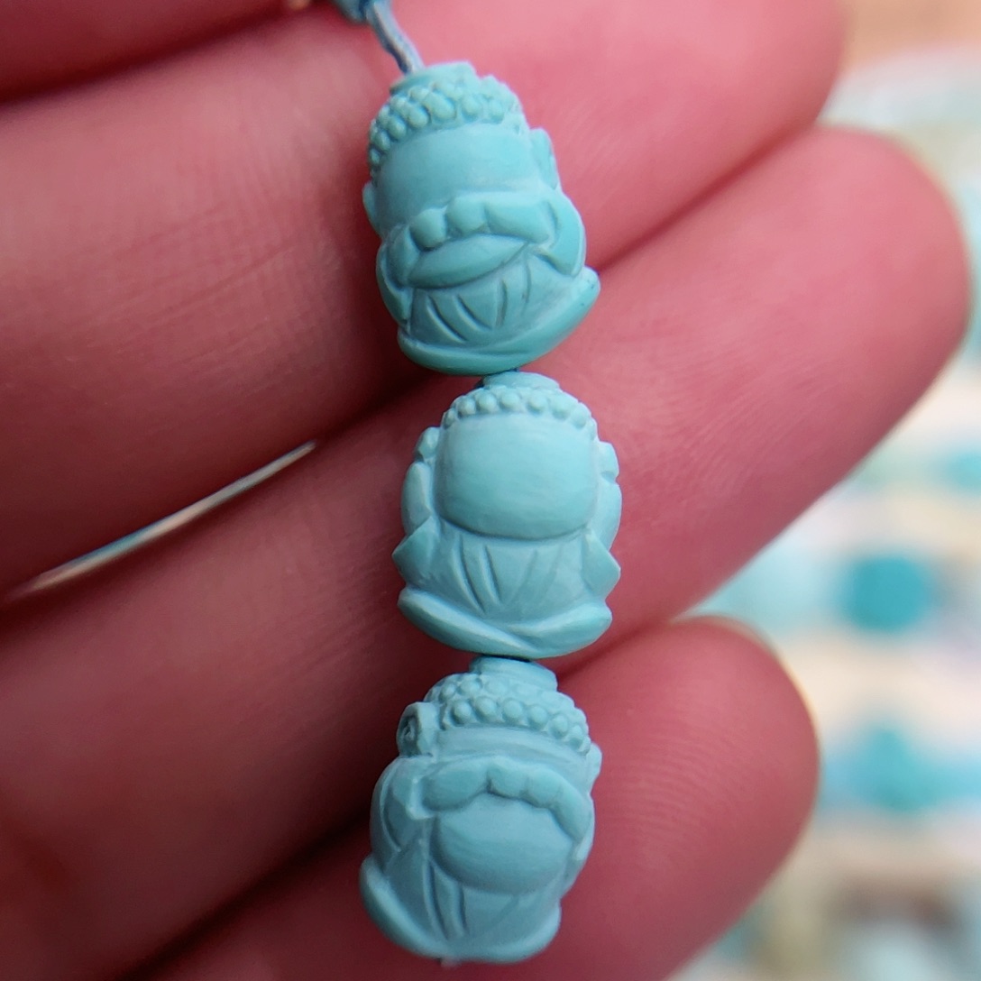 绿松石配饰未镶嵌