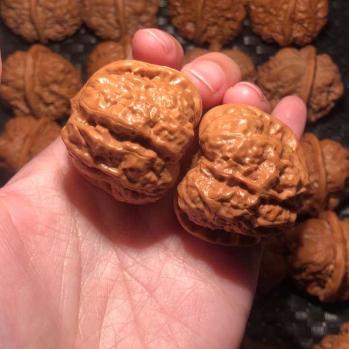 文玩核桃把件开背暴力肌肉40